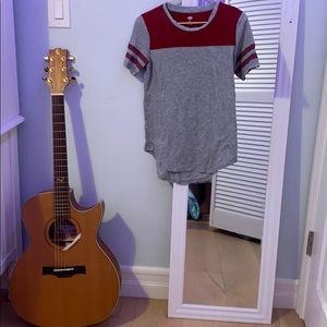 Old navy striped sleeve shirt (youth XL)